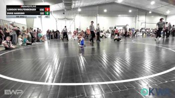 37 lbs Rr Rnd 2 - Lawson Wolfenberger, Keystone Kids Wrestling Club vs Duke Hawkins, Checotah Matcats