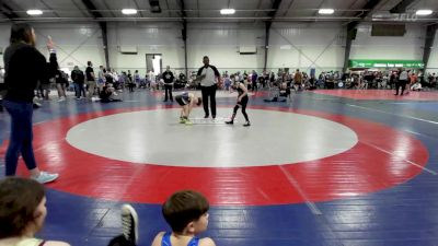 70 lbs Final - Elias Cantrell, Morris Fitness Orange vs Braxtyn Helmburg, Storm Wrestling Center White