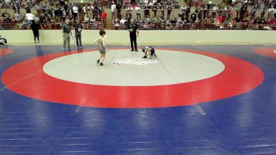 46 lbs Round Of 16 - Clayton Tucker, Georgia vs Bradley Nelson, Grizzly Wrestling Club