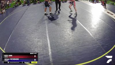 138 lbs Quarterfinal - Koy Orr, Idaho vs Noah McKenzie, Hawaii