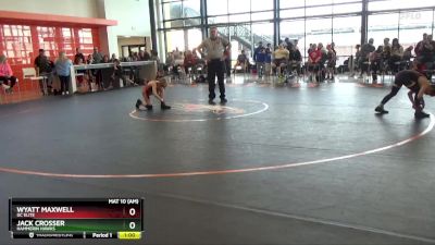 B-20 lbs Quarterfinal - Wyatt Maxwell, DC Elite vs Jack Crosser, Hammerin Hawks