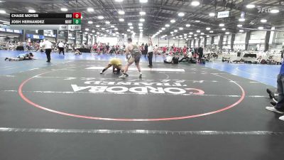 285 lbs Rr Rnd 1 - Chase Moyer, Ohio Titan Gold - HSB vs Josh Hernandez, North Hunterdon - HSB