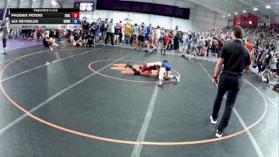 96 lbs Cons. Round 3 - Phoenix Peters, Eagle Club vs Jax Reynolds, Boyle County Wrestling Club