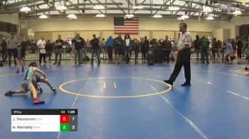 61 lbs Prelims - Jackson Hauseman, ICWL ES vs Hayes Kennedy, GA Justice Nearfall ES