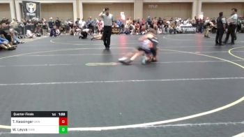 99 lbs Quarterfinal - Trey Kessinger, Grindhouse WC vs William Leyva, Threshold WC