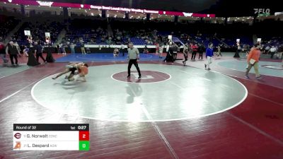126 lbs Round Of 32 - Griffin Norwalt, Concord vs Lincoln Despard, Agawam
