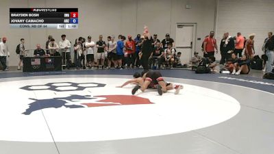 60 kg Cons. Rd Of 64 - Brayden Bosh, Sanderson Wrestling Academy vs Jovany Camacho, Arizona