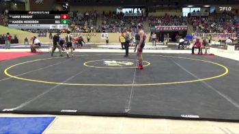 150 lbs Champ. Round 1 - Kaden Hendren, Bullitt East vs Luke Knight, Anderson County