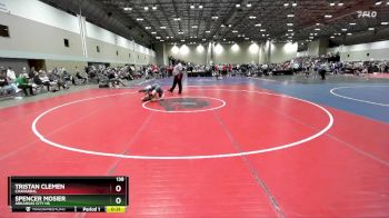 138 lbs Cons. Round 2 - Spencer Mosier, Arkansas City HS vs Tristan Clemen, Chaparral