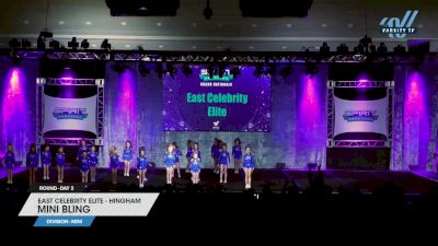 East Celebrity Elite - Hingham - Mini Bling [2023 L1 Mini Day 2] 2023 Spirit Fest Grand Nationals