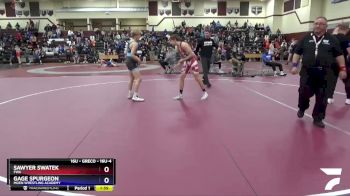 16U-4 lbs Round 2 - Sawyer Swatek, FWA vs Gage Spurgeon, Moen Wrestling Academy