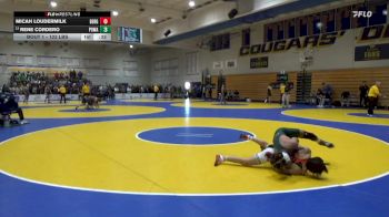 123 lbs Round Of 64 - Micah Loudermilk, Bergen Catholic (NJ) vs Rene Cordero, Poway