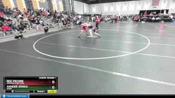 190 lbs Champ. Round 1 - Roc Pecore, Stevens Point High vs Xander Sowls, Omro