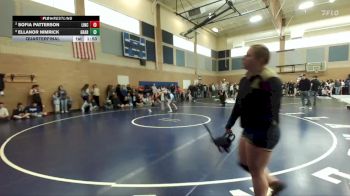 110lbs Quarterfinal - Ellanor Nimrick, Gig Harbor (Girls) vs Sofia Patterson, Lincoln (Girls)