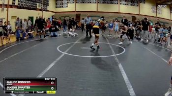 110 lbs Semifinal - Jaxson Swarter, Seawolf Wrestling vs Jaquod Rodgers, NDWA