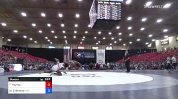 86 kg Quarters - Timothy Young, Illinois vs Marcus Coleman, Iowa