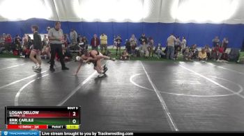92 lbs Round 1 (10 Team) - Erik Carlile, Forge vs Logan Dellow, Olympia