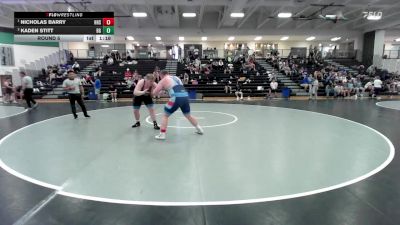 285 lbs Round 5 - Nicholas Barry, Heritage High School vs Kaden Stitt, Big Game