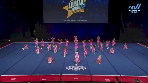 Infinity Allstars - Monarchs [2025 L1 Mini - Medium Day 1] 2025 UCA & UDA All Star National Championship