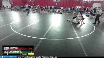 190 lbs Quarterfinal - Jacob Smetters, Illinois vs Nicholas Trepanier, Fox Valley Elite Wrestling Club