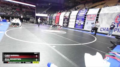 126 Class 1 lbs Cons. Round 1 - Chris Barnhill, Lawson vs Sean Reinertsen, Warsaw