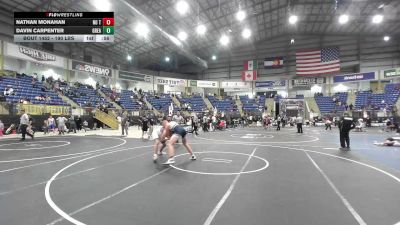 190 lbs Consolation - Nathan Monahan, No Team vs Davin Carpenter, Great Falls Bison