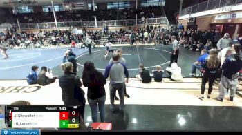 138 lbs Cons. Semi - Dax Larsen, Coeur D`Alene High School vs Joe Showalter, Cheney