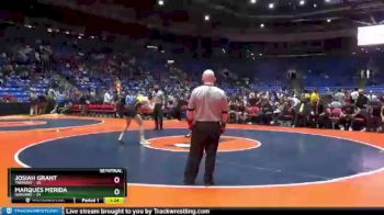 126 lbs Semis & 1st Wrestleback (8 Team) - Josiah Grant, Tremont vs Marques Merida, Harvard