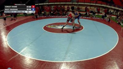 126 lbs Conley Evans, Utah 2 HS Boys vs Riley Vaughan, Oregon 2 HS Boys