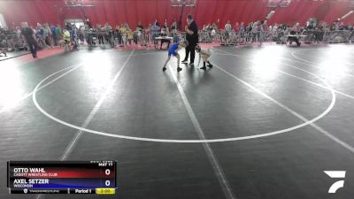 77 lbs Cons. Round 3 - Otto Wahl, Cadott Wrestling Club vs Axel Setzer, Wisconsin