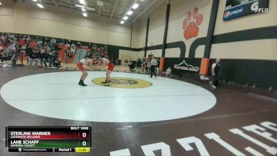 113 lbs Quarterfinal - Lane Schaff, Natrona County vs Sterling Warner, Lockwood (Billings)