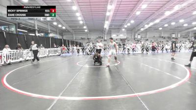 126 lbs Quarterfinal - Ricky Springs, Prestige Worldwide vs Zane Crouse, TNWC Silver Fox