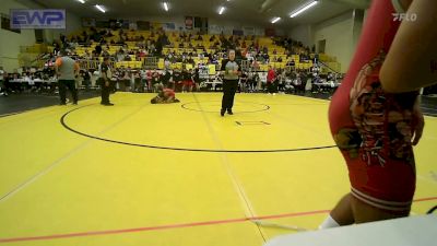 119-A lbs Quarterfinal - Israel Samargis, Stilwell vs Ethan Boren, Rogers Jr High