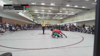 165 lbs Champ. Round 2 - Romeko Young, RBYWC vs Jaiden Finger, RBY