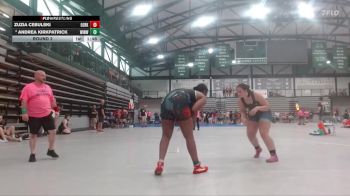 194-207 lbs Round 2 - Andrea Kirkpatrick, Unattached vs Zuzia Cebulski, SouthStrong