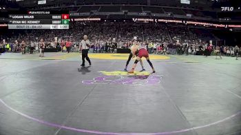 D4-157 lbs Champ. Round 1 - Logan Wilks, Charlevoix vs Ryan Mc Kenney, Sandusky