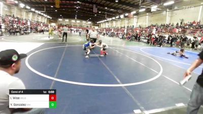 69 lbs Consi Of 4 - Ian Wise, Dolores Bears vs Yamilex Gonzalez, Vikings Wrestling