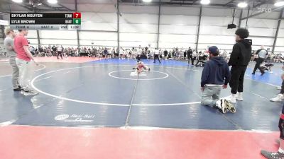 90 lbs Rr Rnd 1 - Owen Begeal, Team Dark Horse - MS vs Caleb Swain, 84 Athletes - MS