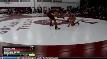 174 lbs Cons. Round 1 - Emmanuel Zepeda, Nebraska Wesleyan vs Erick Ramos, Augsburg