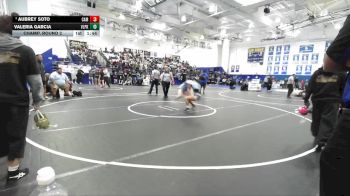 110 lbs Champ. Round 2 - Aubrey Soto, Camarillo vs Valeria Garcia, Villa Park