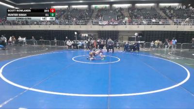 52 lbs Consi-qtrs - Scott Rowlands, Smyrna vs Hunter Singh, Killingly