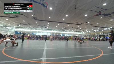 132 lbs Champ. Round 3 - Alexander Denkins, Perrysburg vs McAllister Ramage, AWA