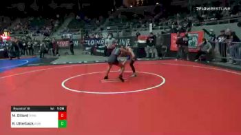 98 lbs Prelims - Mariah Dillard, Pomona Elite vs Reanah Utterback, Sebolt Wrestling Academy