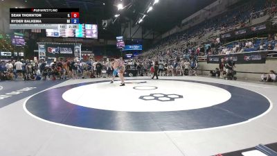 285 lbs Cons. Sub-rd Of 64 - Sean Thornton, Illinois vs Ryder Balkema, Michigan