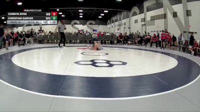60 lbs Round 2 (6 Team) - Christian Garces, Ruthless Wrestling Club vs Corbyn Zitek, Nebraska Elite