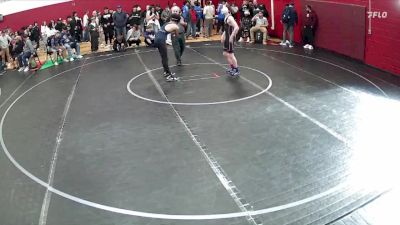 120 lbs Champ. Round 2 - Michael Ortiz, Deer Valley High School vs Bronx Hanlon, Faith Lutheran
