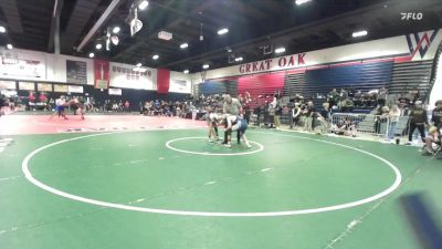 138 lbs Champ. Round 2 - Oliver Benninghoff, Trabuco Hills vs Jacob Molle, Yorba Linda