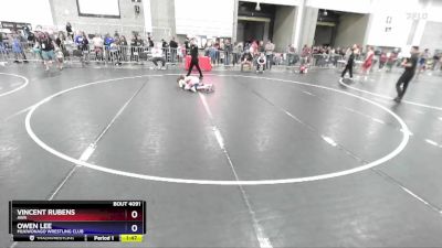 78 lbs Semifinal - Vincent Rubens, AWA vs Owen Lee, Mukwonago Wrestling Club