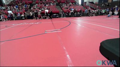 55 lbs Quarterfinal - Kyng Walker, Barnsdall Youth Wrestling vs Sailor Roberts, Wesley Wrestling Club
