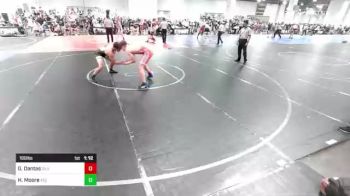 160 lbs Consi Of 16 #1 - Giovanni Dantas, Silverback WC vs Hunter Moore, Atc